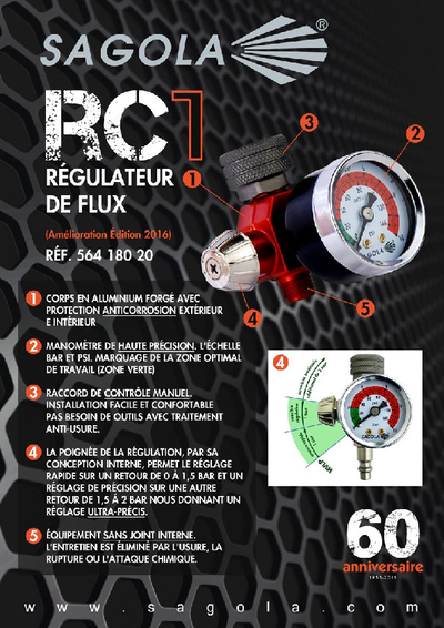 Régulateur de flux RC1