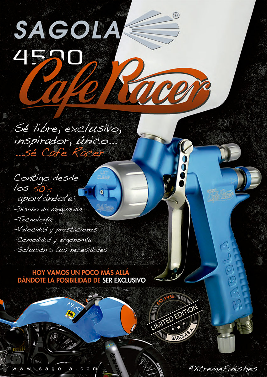 Éxito de aceptación de la serie limitada 4500 CAFÉ RACER