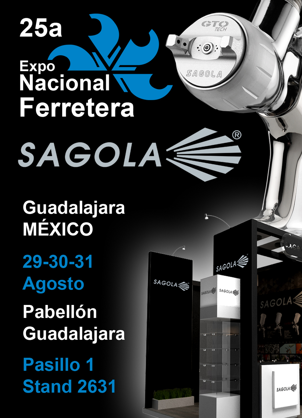 SAGOLA participará en EXPOFERRETERA 2013