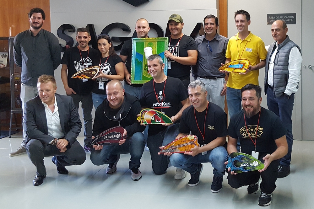 Artistas del custom visitan Sagola