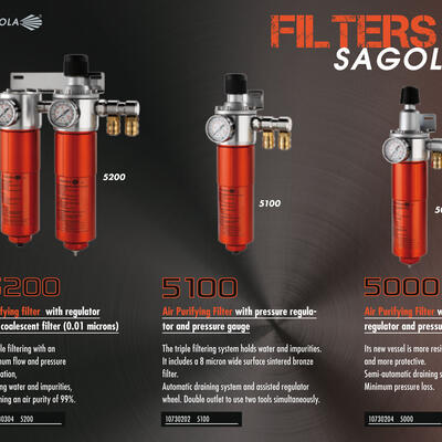 SAGOLA keeps reinforcing its compromise with the compressed air filtration solutions, inside the spraybooth.